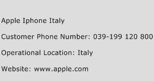Apple Iphone Italy Phone Number Customer Service