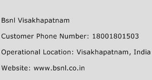 BSNL Visakhapatnam Phone Number Customer Service