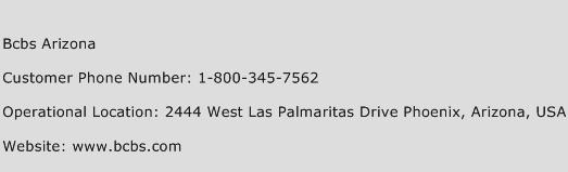 Bcbs Arizona Phone Number Customer Service