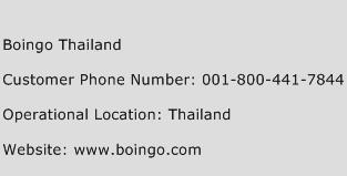 Boingo Thailand Phone Number Customer Service