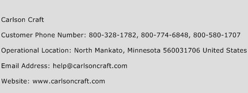 Carlson Craft Phone Number Customer Service