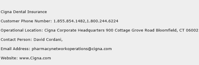 Cigna Dental Insurance Phone Number Customer Service