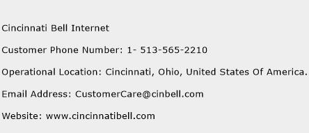 Cincinnati Bell Internet Phone Number Customer Service