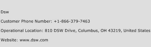 Dsw Phone Number Customer Service