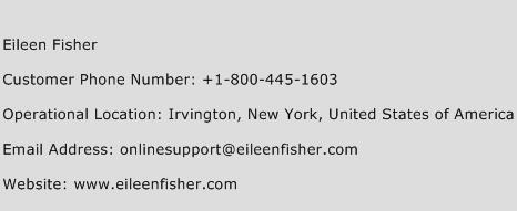 Eileen Fisher Phone Number Customer Service