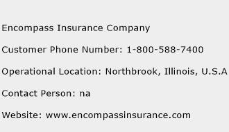 Encompass Insurance Company Phone Number Customer Service