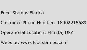 Food Stamps Florida Phone Number Customer Service