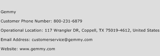 Gemmy Phone Number Customer Service