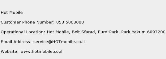 Hot Mobile Phone Number Customer Service