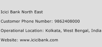 Icici Bank North East Phone Number Customer Service