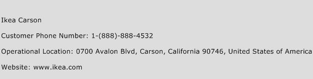 Ikea Carson Phone Number Customer Service