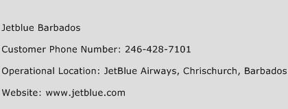 Jetblue Barbados Phone Number Customer Service