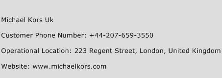 Michael Kors Uk Phone Number Customer Service