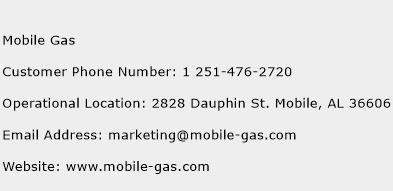Mobile Gas Phone Number Customer Service