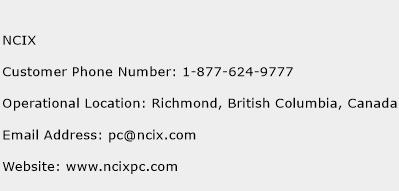NCIX Phone Number Customer Service