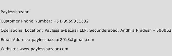 Paylessbazaar Phone Number Customer Service