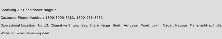 Samsung Air Conditioner Nagpur Phone Number Customer Service