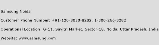 Samsung Noida Phone Number Customer Service