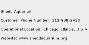 Shedd Aquarium Phone Number Customer Service