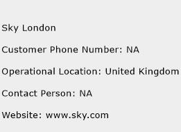 Sky London Phone Number Customer Service