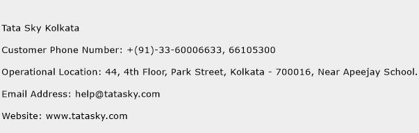 Tata Sky Kolkata Phone Number Customer Service