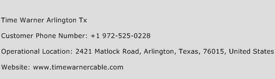 Time Warner Arlington Tx Phone Number Customer Service