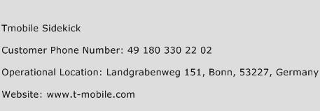 Tmobile Sidekick Phone Number Customer Service