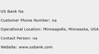 US Bank Na Phone Number Customer Service