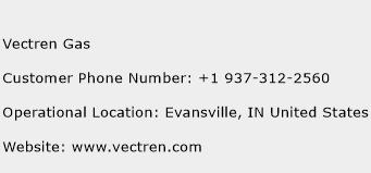 Vectren Gas Phone Number Customer Service