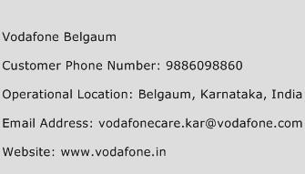 Vodafone Belgaum Phone Number Customer Service