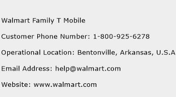 Walmart Family T Mobile Phone Number Customer Service