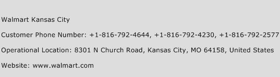 Walmart Kansas City Phone Number Customer Service