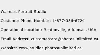 Walmart Portrait Studio Phone Number Customer Service